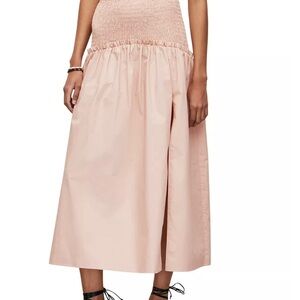 Alex Smocked Maxi Skirt
